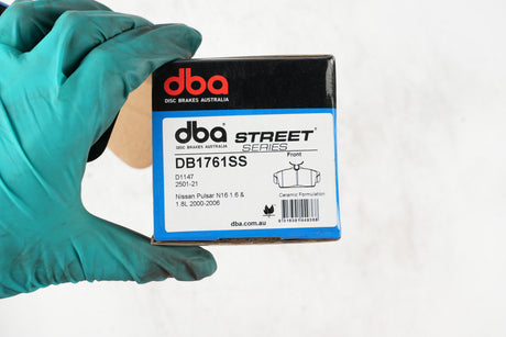 Ss Street Series Brake Pads Nissan Pulsar N16 1.6 & 1.8L 2000-2006 Front DB1761SS - DBA | Universal Auto Spares