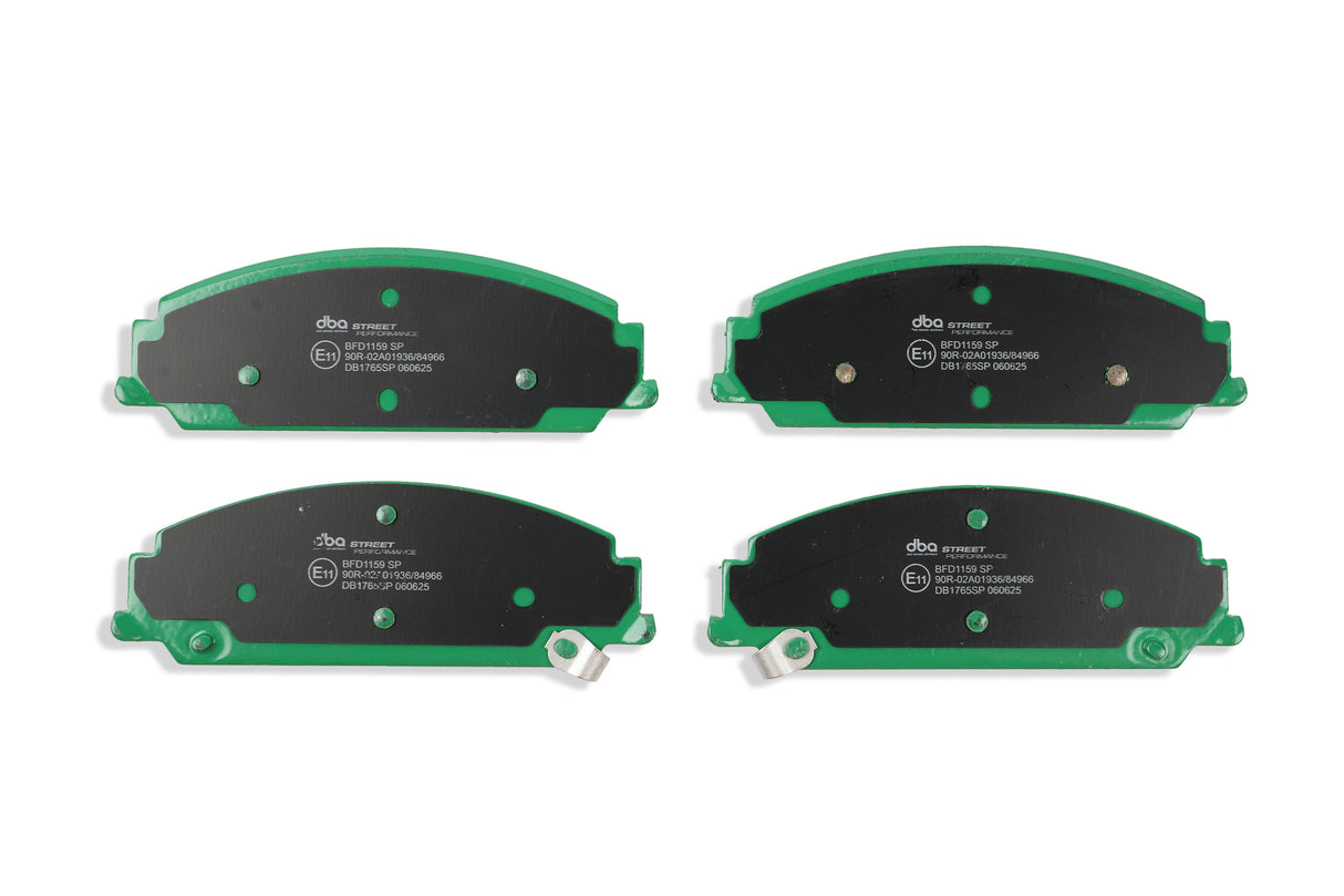 Sp Performance Brake Pads Chev & Holden 2006-2014 Ve Commodore Front DB1765SP - DBA