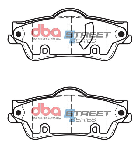 Ss Street Series Brake Pads Chev & Holden 2006-2014 Rear DB1766SS - DBA | Universal Auto Spares