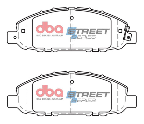 Ss Street Series Brake Pads Nissan Urvan ESTATE/NV350 Urvan 2006-> Front DB1769SS - DBA | Universal Auto Spares