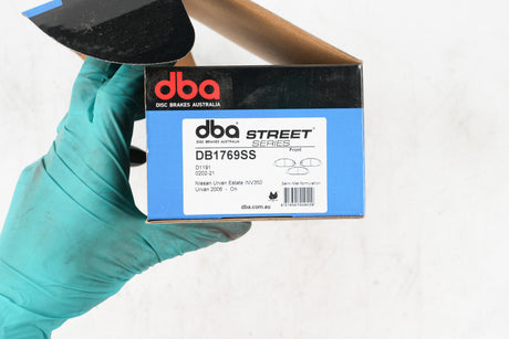 Ss Street Series Brake Pads Nissan Urvan ESTATE/NV350 Urvan 2006-> Front DB1769SS - DBA | Universal Auto Spares