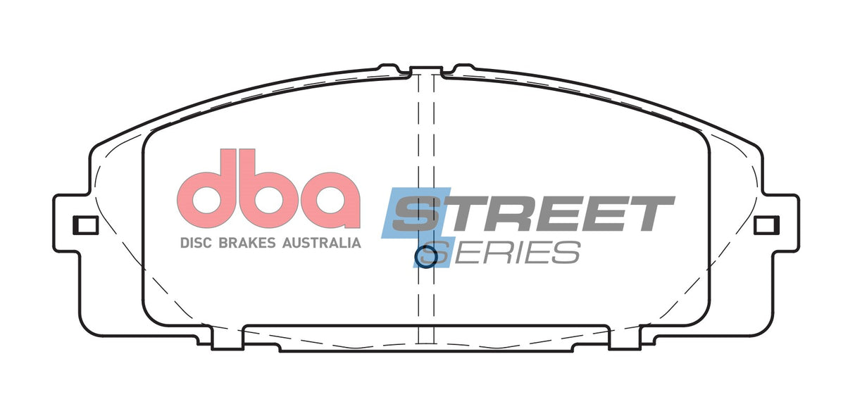 Ss Street Series Brake Pads Toyota Hi-Ace 2004-2014 Front DB1772SS - DBA