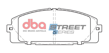 Ss Street Series Brake Pads Toyota Hi-Ace 2004-2014 Front DB1772SS - DBA | Universal Auto Spares