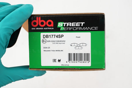 Sp Performance Brake Pads Mitsubishi Triton Mk/Ml/Mn 2004 On Front DB1774SP - DBA | Universal Auto Spares