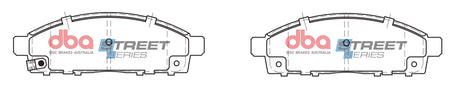 Ss Street Series Brake Pads Mitsubishi 2005-2014 Front DB1774SS - DBA | Universal Auto Spares