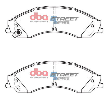 Ss Street Series Brake Pads Mitsubishi 380 2005-2014 Front DB1778SS - DBA | Universal Auto Spares