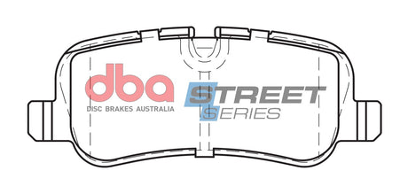 Ss Street Series Brake Pads Landrover & Range Rover 2002-2014 Rear(suits Wear Sensor DBAWS1021 DBAWS1028 DBAWS107 DB1781SS - DBA | Universal Auto Spares