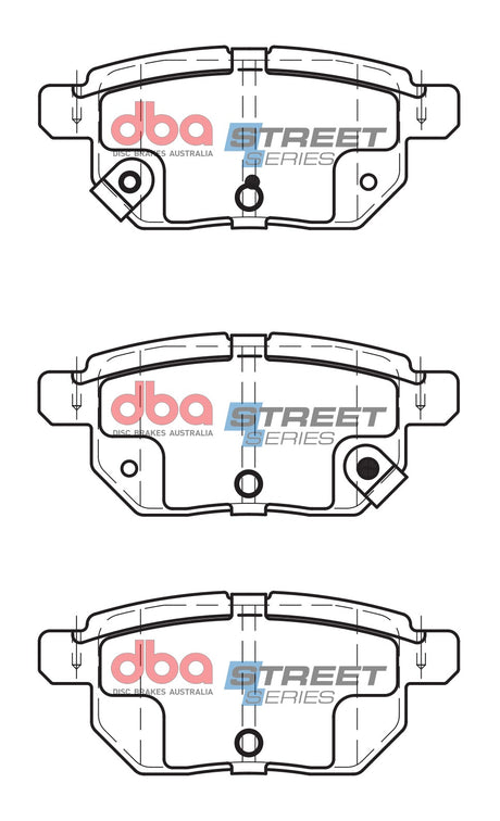Ss Street Series Brake Pads Suzuki & Toyota 2009-2014 Rear DB1786SS - DBA | Universal Auto Spares