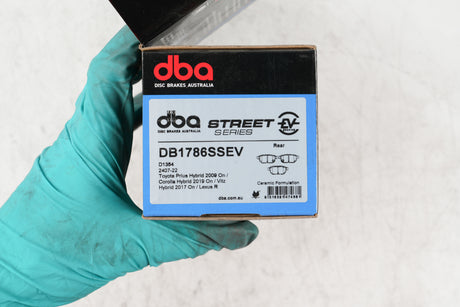 Ssev Street Series Brake Pads Toyota Aqua Hybrid 2011 On/Corolla Hybrid 2019 On/Vitz Hybrid 2017 On/Lexus Rear DB1786SSEV - DBA | Universal Auto Spares