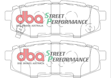 Sp Performance Brake Pads Toyota 86 Gts Subaru Brz Rear DB1789SP - DBA | Universal Auto Spares