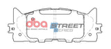 Ss Street Series Brake Pads Toyota 2006 On Front DB1800SS - DBA | Universal Auto Spares