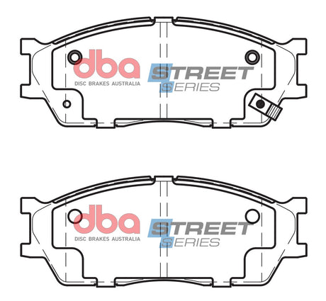 Ss Street Series Brake Pads Kia Rio 1.4 & 1.5L 2002-2005 Front DB1805SS - DBA | Universal Auto Spares