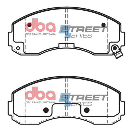 Ss Street Series Brake Pads Kia K2700 & Pregio 2001-2014 Front DB1817SS - DBA | Universal Auto Spares