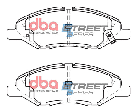 Ss Street Series Brake Pads Nissan Micra & Tida 2005-2014 Front DB1819SS - DBA | Universal Auto Spares