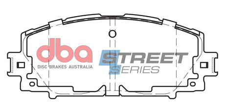 Ss Street Series Brake Pads Toyota Yaris 2005-2014 Front DB1820SS - DBA | Universal Auto Spares