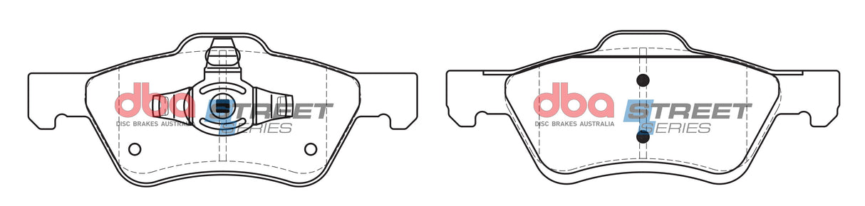 Ss Street Series Brake Pads Ford Escape & Mazda Tribute 2007-2014 Front DB1821SS - DBA