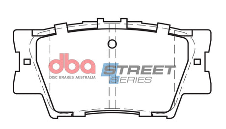 Ss Street Series Brake Pads Toyota 2006-2014 Rear DB1832SS - DBA | Universal Auto Spares
