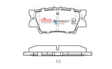 Ssev Street Series Brake Pads Toyota Corolla Hybrid 2010 On/Lexus Hybrid 2009 On/Toyota Sai Hybrid/Daihatsu DB1832SSEV - DBA | Universal Auto Spares