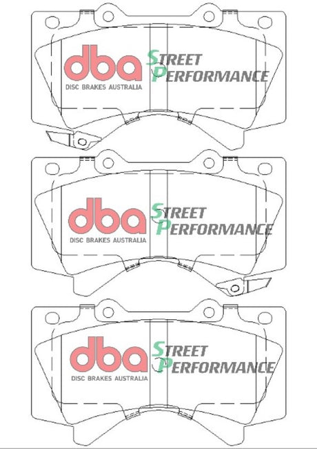 Sp Performance Brake Pads Toyota Landcruiser & Tundra 2007-2014 Front DB1838SP - DBA | Universal Auto Spares