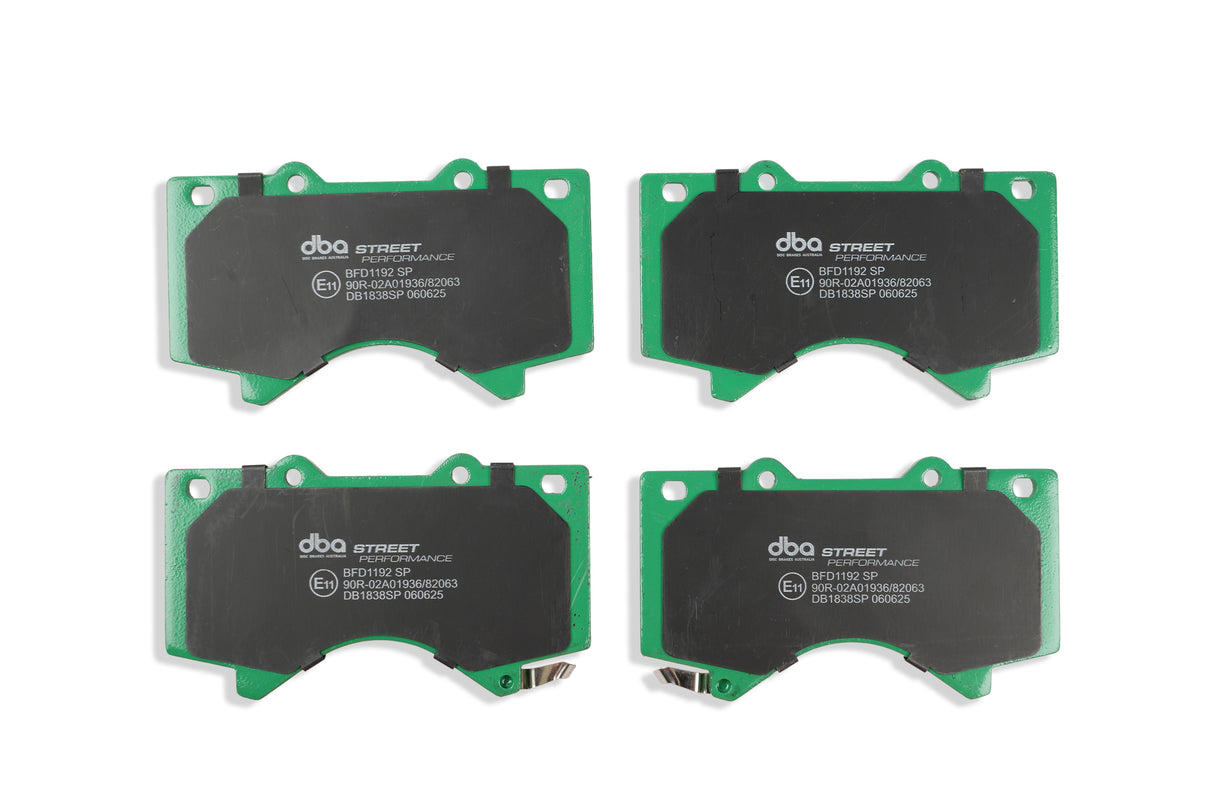 Sp Performance Brake Pads Toyota Landcruiser & Tundra 2007-2014 Front DB1838SP - DBA