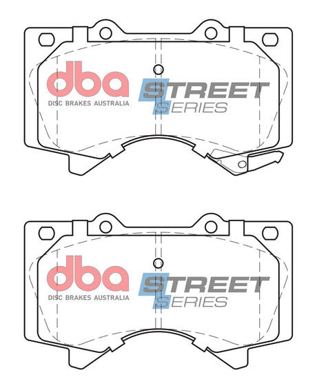 Ss Street Series Brake Pads Toyota Landcruiser & Tundra 2007-2014 Front DB1838SS - DBA | Universal Auto Spares