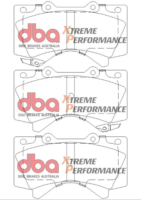 Xp Performance Brake Pads Toyota Landcruiser & Tundra 2007-2014 Front R90 Approved DB1838XP - DBA