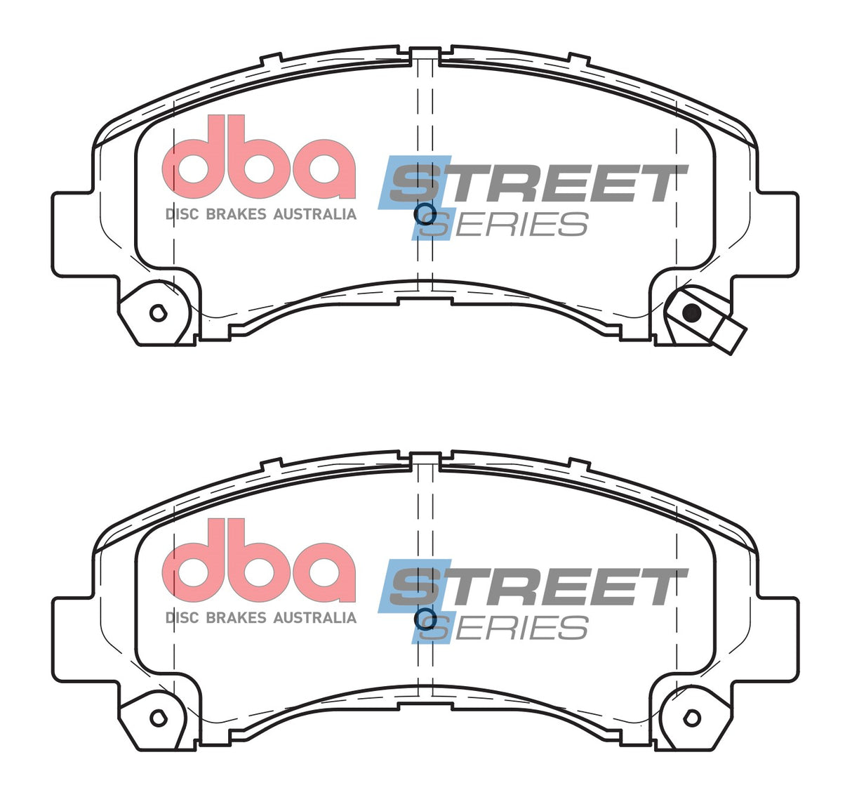 Ss Street Series Brake Pads Holden & Isuzu 2008-2014 Front DB1841SS - DBA