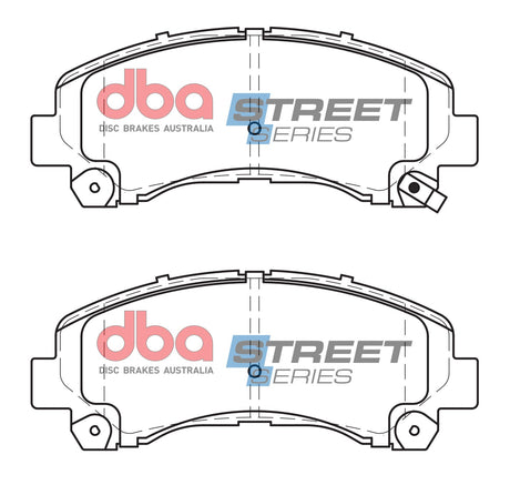 Ss Street Series Brake Pads Holden & Isuzu 2008-2014 Front DB1841SS - DBA | Universal Auto Spares