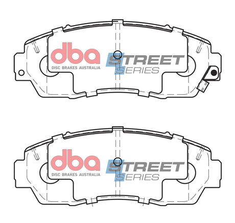 Ss Street Series Brake Pads Honda Crv & Odyssey 2005-2014 Front DB1843SS - DBA | Universal Auto Spares