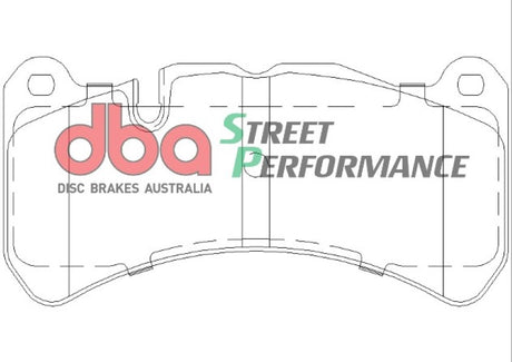 Sp Performance Brake Pads Ford/Mercedes Brembo 2004 On Front DB1845SP - DBA | Universal Auto Spares