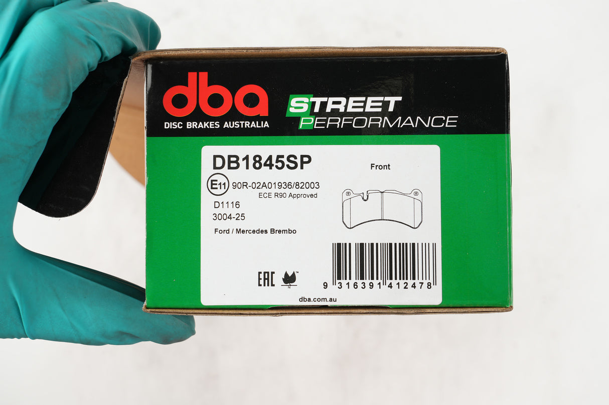 Sp Performance Brake Pads Ford/Mercedes Brembo 2004 On Front DB1845SP - DBA