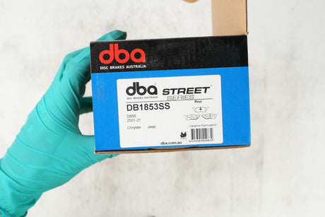 Ss Street Series Brake Pads Chrysler & Jeep 2001-2008 Rear DB1853SS - DBA | Universal Auto Spares