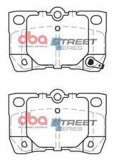 Ss Street Series Brake Pads Lexus 2005-2014 Rear DB1854SS - DBA