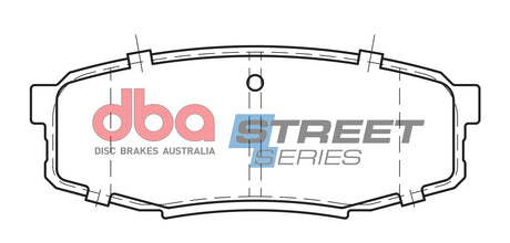 Ss Street Series Brake Pads Toyota Landcruiser 200 & Tundra 2007-2014 Rear DB1857SS - DBA | Universal Auto Spares