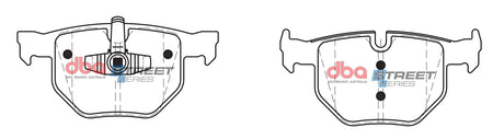 Ss Street Series Brake Pads Bmw X1/3 Series 2009 2013 Rear(suits Wear Sensor DBAWS1045 DBAWS1052 ) DB1864SS - DBA | Universal Auto Spares