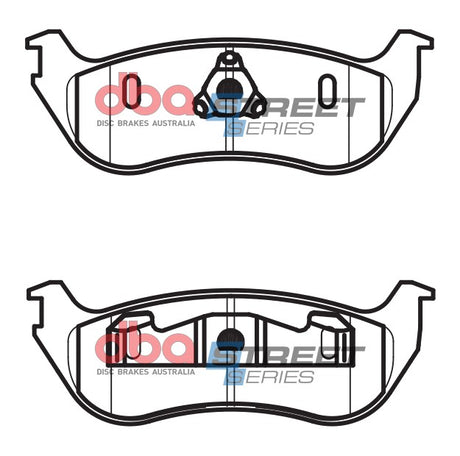 Ss Street Series Brake Pads Ford Explorer 2001 2008 Rear DB1906SS - DBA | Universal Auto Spares