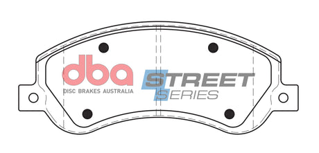 Ss Street Series Brake Pads Ford Transit & Volkswagen Amarok 2006-2014 Front DB1915SS - DBA | Universal Auto Spares