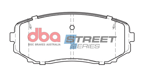 Ss Street Series Brake Pads Mazda Cx 7 & Cx 9 2006-2014 Mitsubishi Pajero Sport 2015 On/Mr Triton 2019 On Front DB1916SS - DBA | Universal Auto Spares