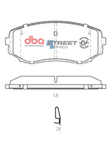 Ssev Street Series Brake Pads Mitsubishi Outlander Zl Phev Hybrid 2014 2019 Front DB1916SSEV - DBA | Universal Auto Spares