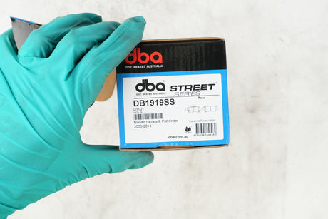 Ss Street Series Brake Pads Nissan Navara & Pathfinder 2005-2014 Rear DB1919SS - DBA | Universal Auto Spares