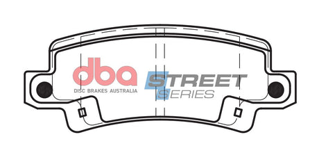 Ss Street Series Brake Pads Toyota Corolla ZZE122R 1.8L Sth African 2001-2014 Rear DB1920SS - DBA | Universal Auto Spares
