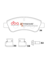 Xp Performance Brake Pads Citroen & Peugeot 2000-2014 Front DB1923XP - DBA | Universal Auto Spares