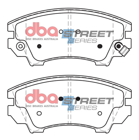 Ss Street Series Brake Pads Citroen/Holden 2000 2014 Front DB1925SS - DBA | Universal Auto Spares