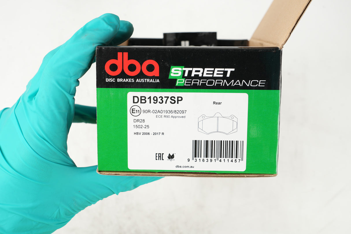 Sp Performance Brake Pads Hsv 2006 2017 Rear DB1937SP - DBA