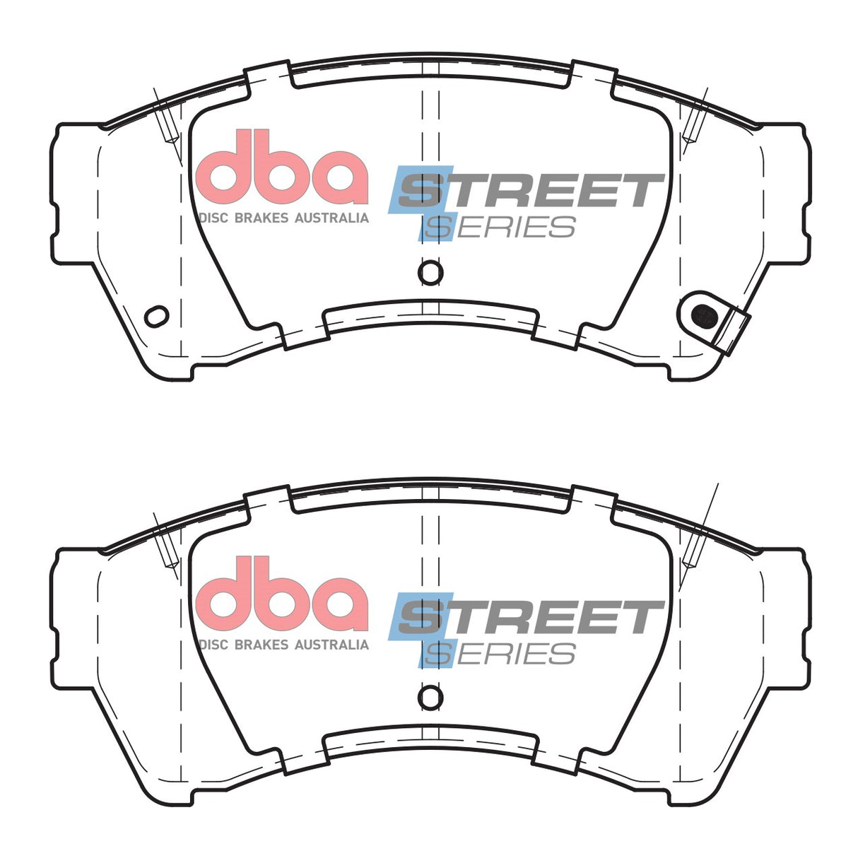 Ss Street Series Brake Pads Mazda 6 2005-2014 Front DB1942SS - DBA