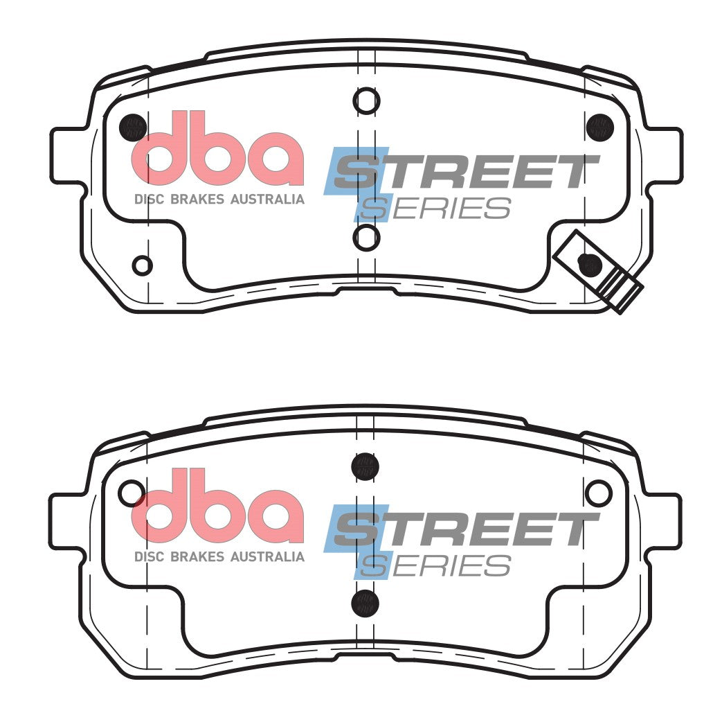 Ss Street Series Brake Pads Hyundai & Kia 2006-2014 Front DB1957SS - DBA