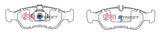 Ss Street Series Brake Pads Mercedez Benz Sprinter 1995 2006 Rear(suits Wear Sensor DBAWS1102 ) DB1960SS - DBA | Universal Auto Spares