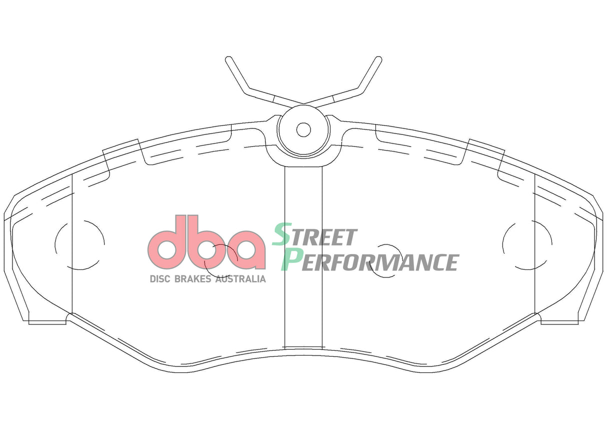 Sp Performance Brake Pads Renault Trafic 2001-2007 Front DB1962SP - DBA