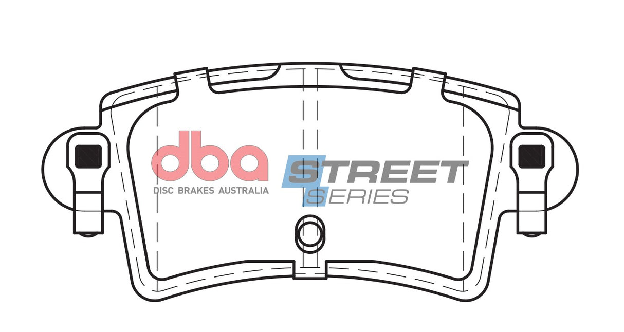Ss Street Series Brake Pads Renault Master 2003 2011 Rear DB1964SS - DBA