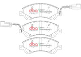 Sp Performance Brake Pads Ford Transit Vm 2006-2008 Front DB1967SP - DBA | Universal Auto Spares